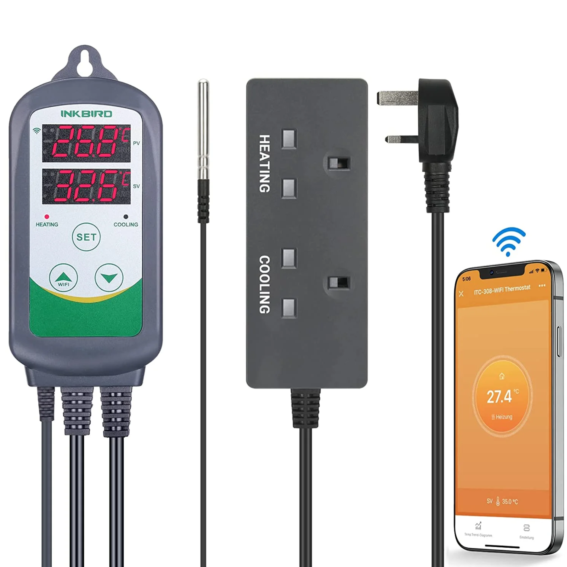 Inkbird ITC-308-WIFI